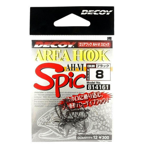 Гачок Decoy Area Hook VI Spic #6 12pcs фото 3