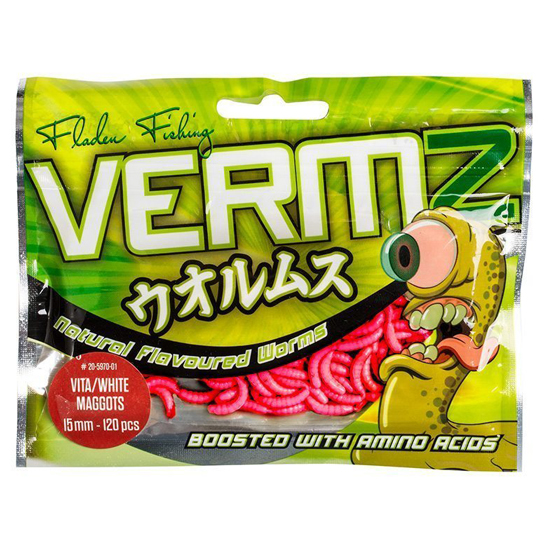 Штучний опариш червоний Fladen Vermz Maggots 15mm 120pcs