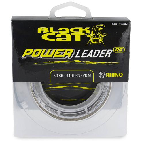 Шнур для сома Black Cat Power Leader RS 1.20mm 20m 100kg