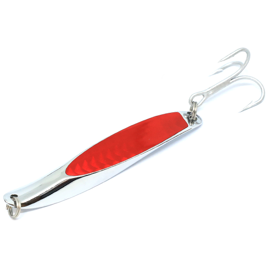 Кастмастер Halco Twisty 70g #Chrome Red Holo