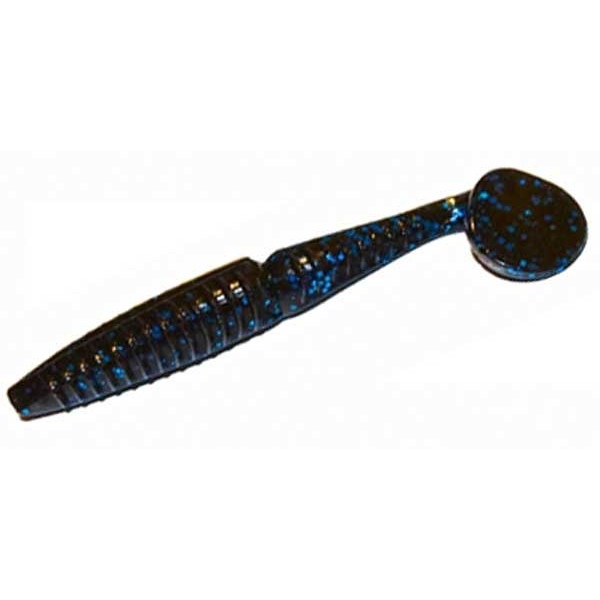 Силікон Gambler 3.75" EZ VibeZ #Black Blue Glitter 8pc