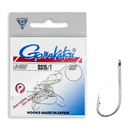 Крючки Gamakatsu SS15/T №4 12pc