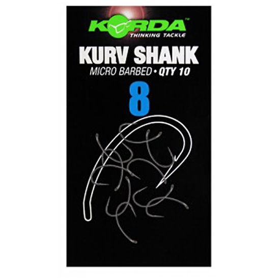 Крючок Korda Kurv Shank Hook №4 фото 3