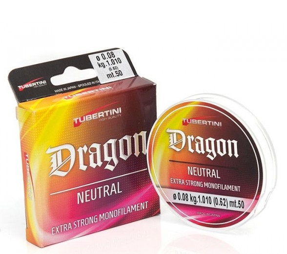 Леска Tubertini Dragon Neutral 50m 1.62kg 0.10mm