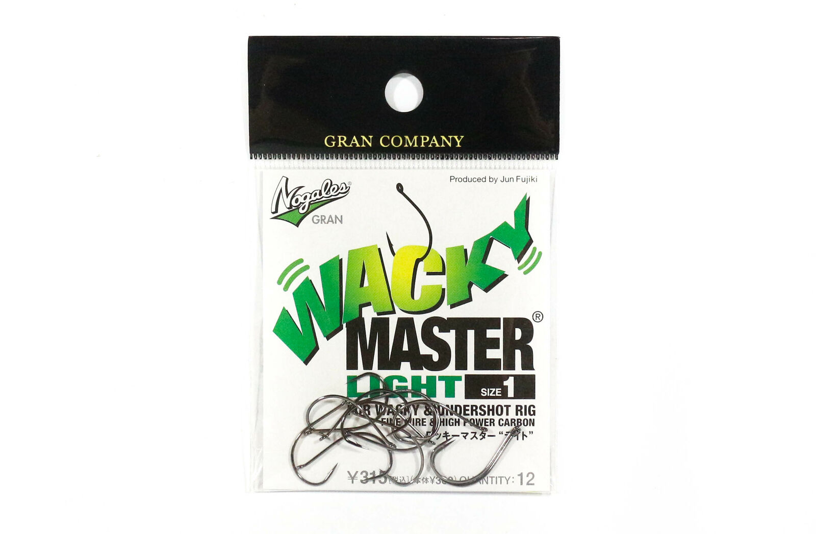 Гачок для дропшота Varivas Nogales Wacky Master Light #1/0 12pcs
