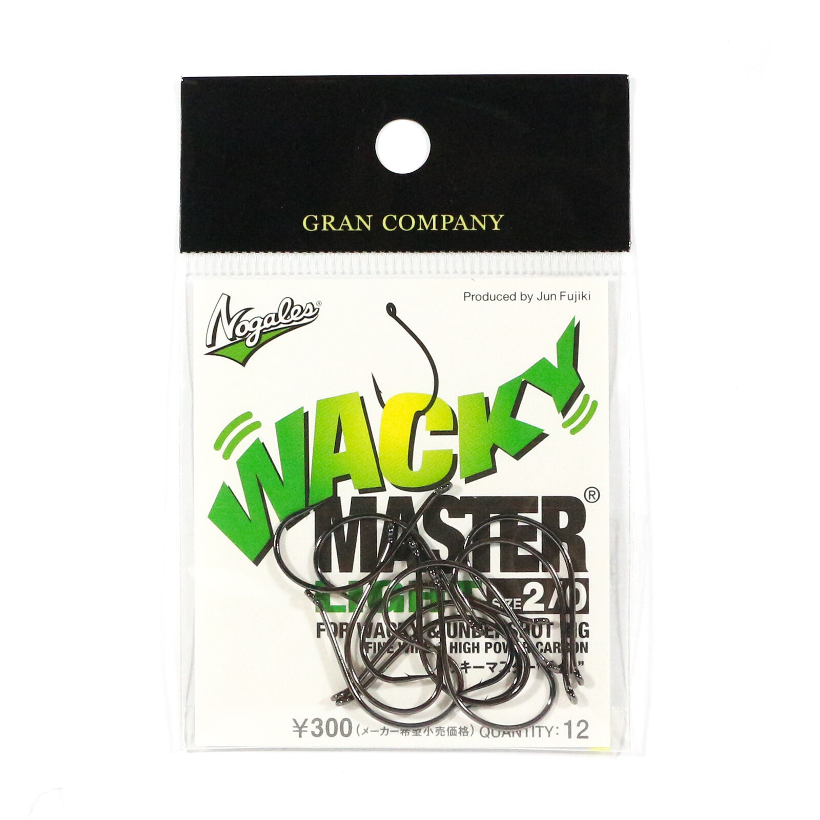 Гачок для дропшота Varivas Nogales Wacky Master Light #2/0 12pcs