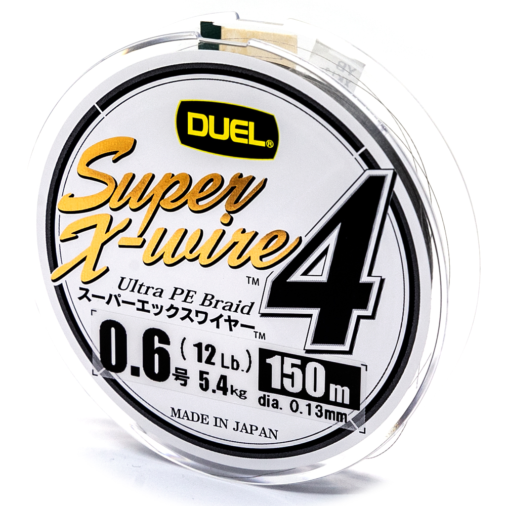Шнур Duel Super X-Wire 4 150m Silver 10kg 0.21mm #1.5 фото 3
