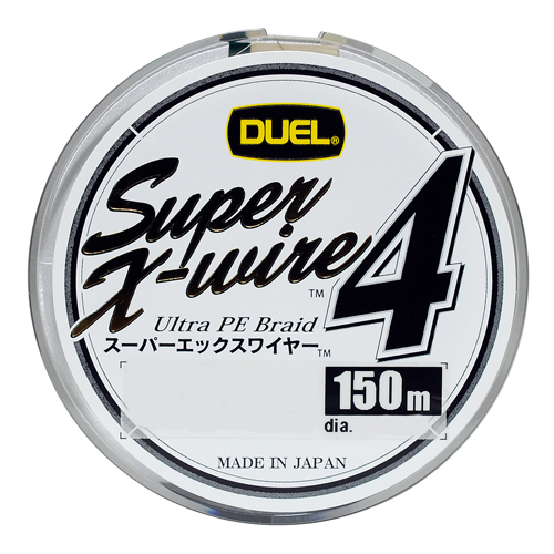 Шнур Duel Super X-Wire 4 150m Silver 5.4kg 0.13mm #0.6 фото 2