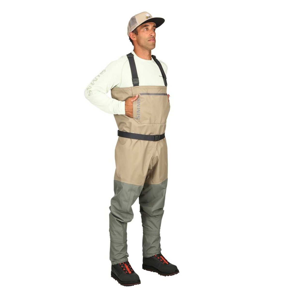 Вейдерсы Simms Tributary Stockingfoot Tan MK фото 3