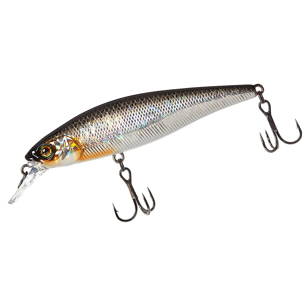 Воблер Jackall Squad Minnow 80SP 82mm 9.7g #Silver & Black