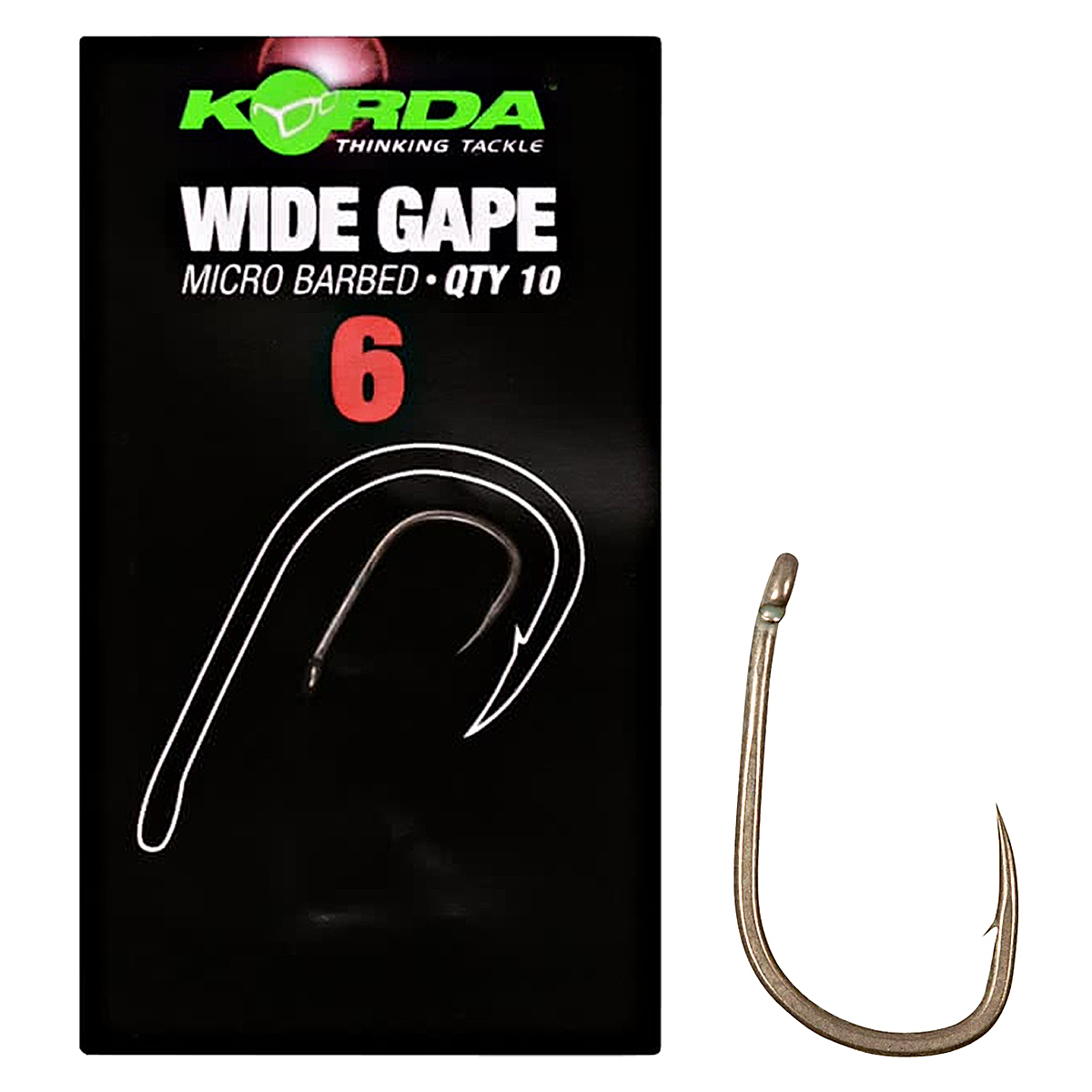 Крючок Korda Wide Gape №6