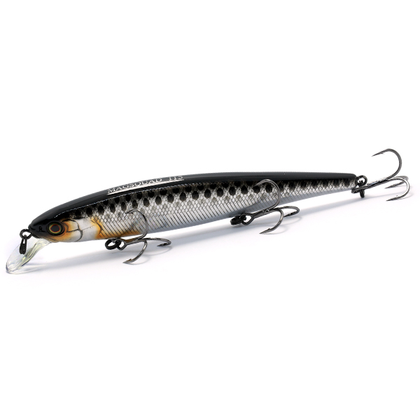 Воблер Jackall MagSquad 115SP 115mm 16g #HL Silver/Black