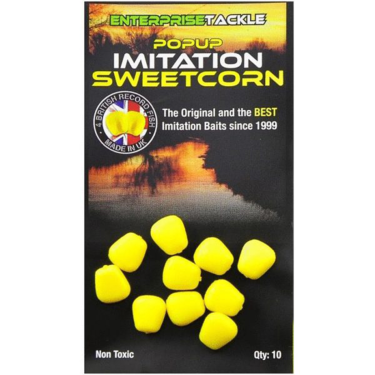Штучна кукурудза Enterprise Tackle Pop-Up Fluoro Yellow фото 3