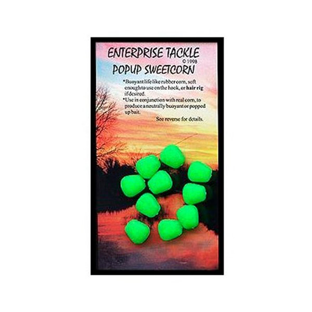 Штучна кукурудза Enterprise Tackle Pop-Up Fluoro Yellow фото 4