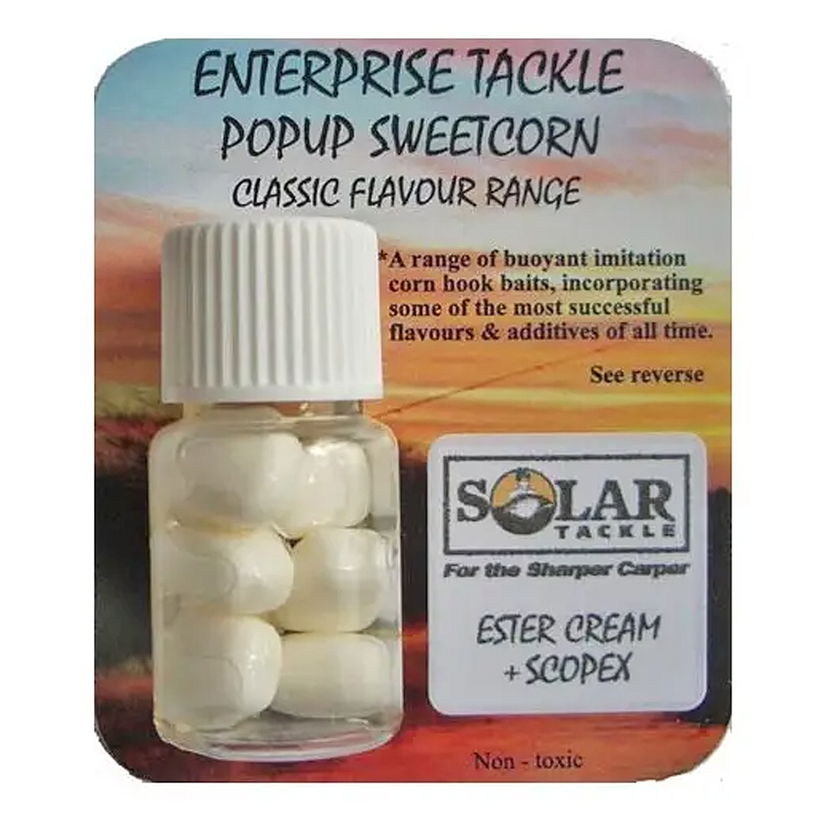 Штучна кукурудза Enterprise Tackle Pop-Up Solar Ester Cream & Scopex White