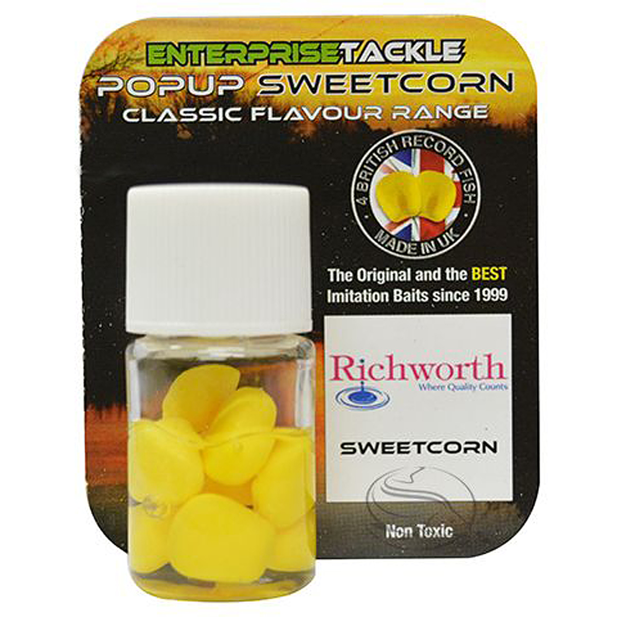 Штучна кукурудза Enterprise Tackle Pop-Up Richworth Sweetcorn Yellow