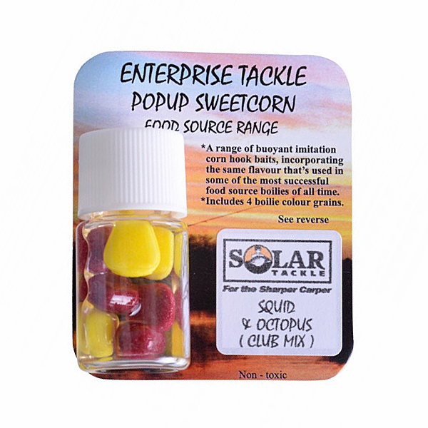 Штучна кукурудза Enterprise Tackle Pop-Up Solar Squid & Octopus Mix Color
