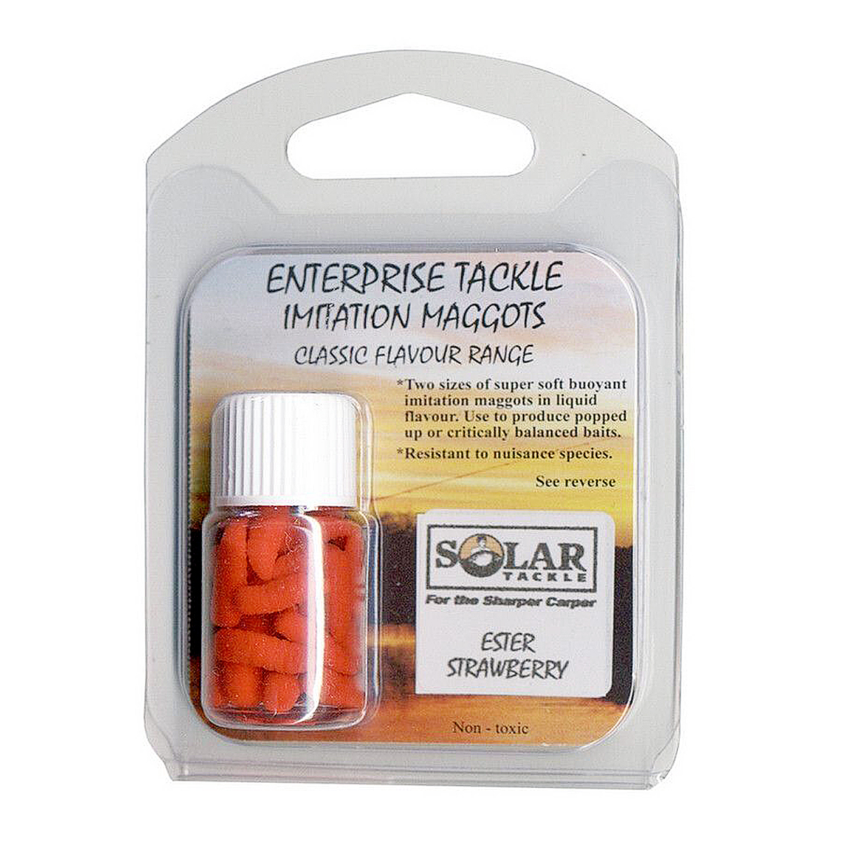 Штучний опариш Enterprise Tackle Pop-Up Solar Ester Strawberry Red 20pc