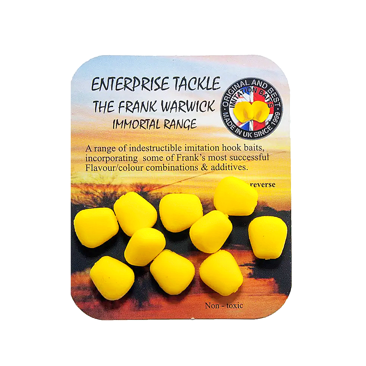 Искусственная кукуруза Enterprise Tackle Yellow Pineapple & N-butyric acid