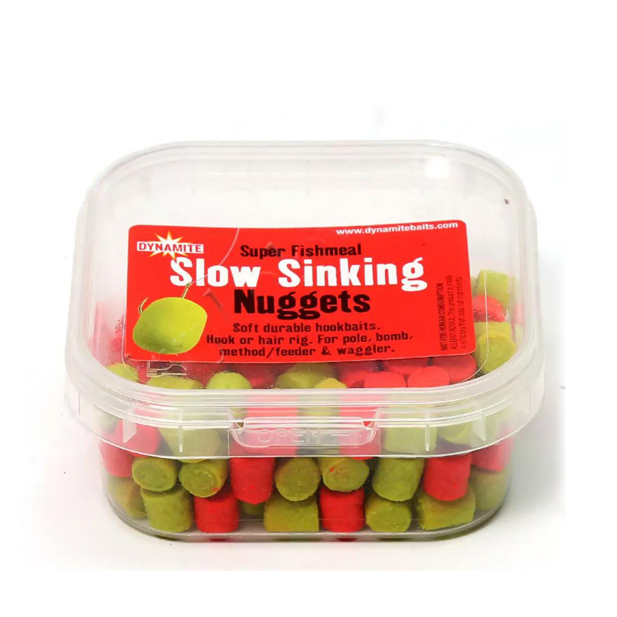 Нагетс Dynamite Baits Pop-Ups super fismeal slow sinking nuggets yellow/red