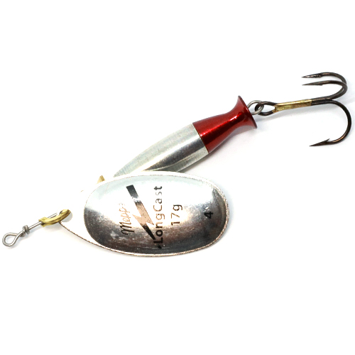 Блешня Mepps Aglia LongCast №4 silver 17g