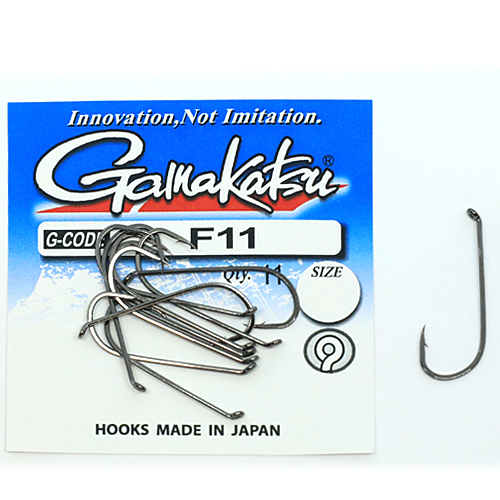 Гачки Gamakatsu F11 N/L Black 4 sizes