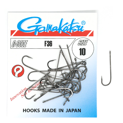 Гачки Gamakatsu F36 Black №10 25pc