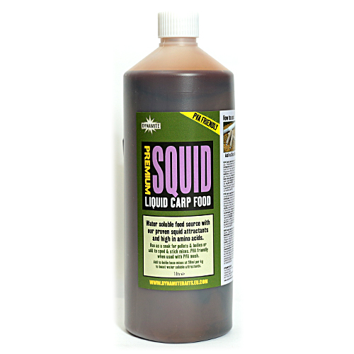 Ліквід Dynamite Baits Premium Squid Liquid Carp Food 1L