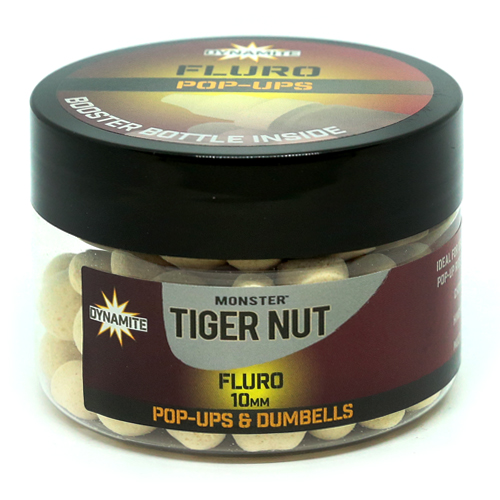 Бойлы Dynamite Baits Pop-Up Tiger Nut Fluro 10mm