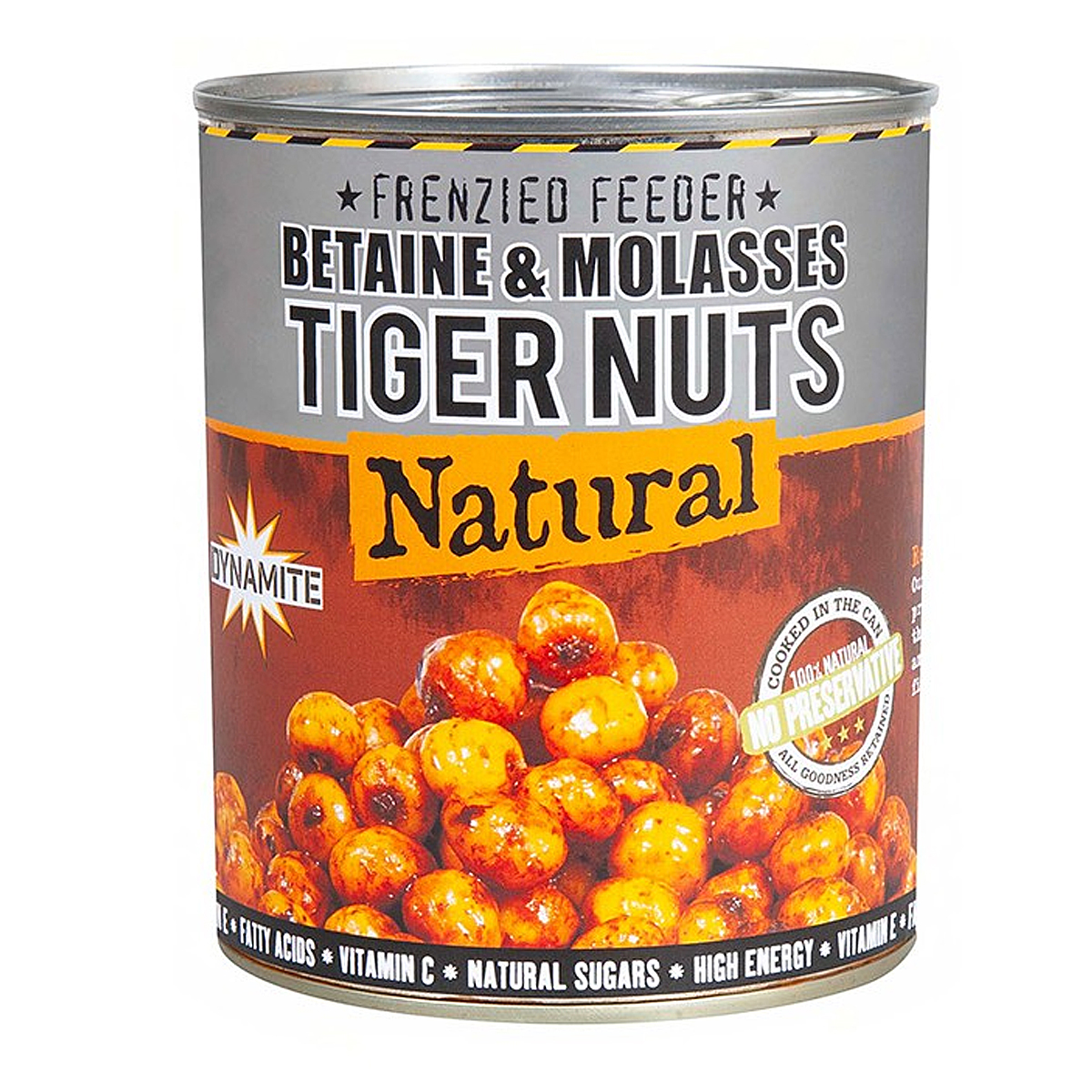 Зерновая смесь Dynamite Baits Frenzied Tiger Nuts In Betaine & Molasses Can 750g