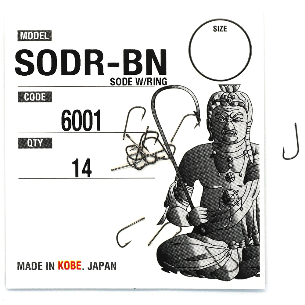 Крючки Fudo Sode-FW Black 11 (14 шт.)