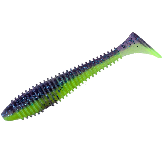 Силікон Keitech Swing Impact FAT 4.3" ea#10 Pink Silver Glow фото 16