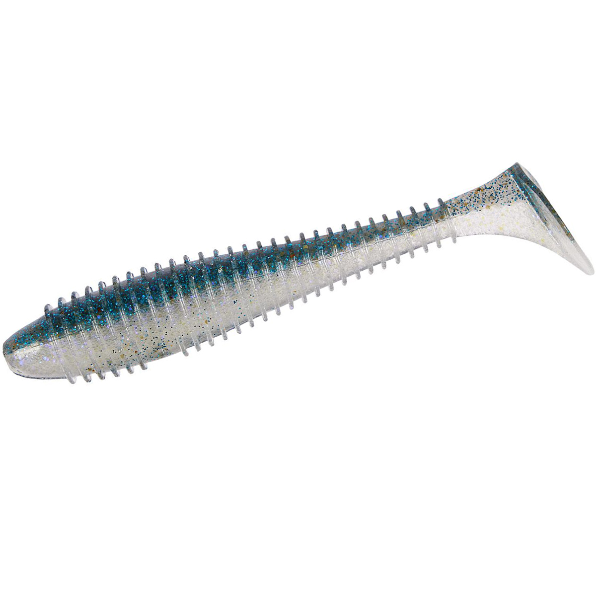 Силікон Keitech Swing Impact FAT 4.3" ea#10 Pink Silver Glow фото 24