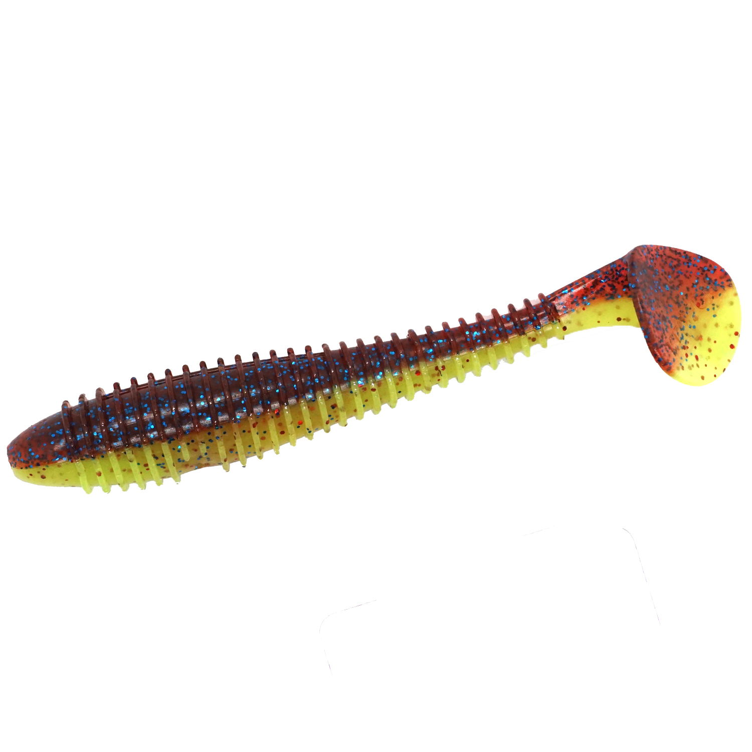 Силікон Keitech Swing Impact FAT 4.3" ea#10 Pink Silver Glow фото 9