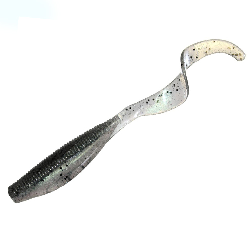 Плавающий силикон ZMAN Streakz Curly Tailz 5" 4pc #Nuked Pilchard Glow фото 6