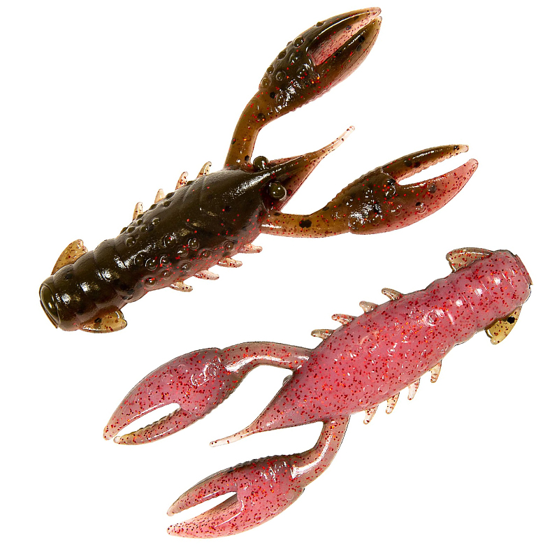 Плавающий силикон ZMAN TRD Crawz 2.5" 6pc #Bloodworm фото 7
