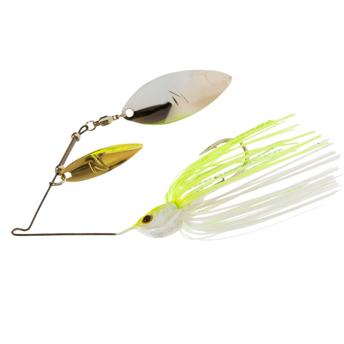 Спиннербейт ZMAN Slingbladez Double Willow 14g #Chartreuse Pearl
