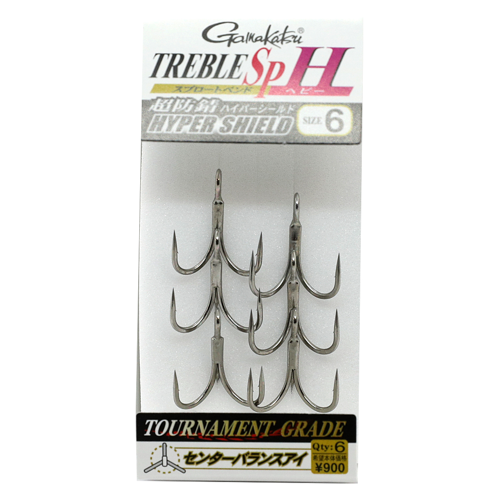 Тройник Gamakatsu Treble SP-H #6 6pcs