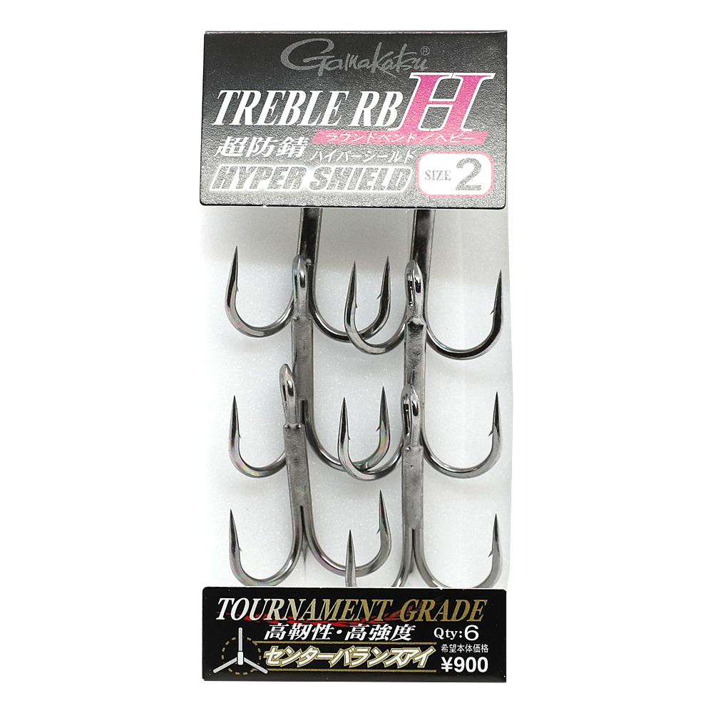 Тройник Gamakatsu Treble RB-H №4 6pcs фото 2