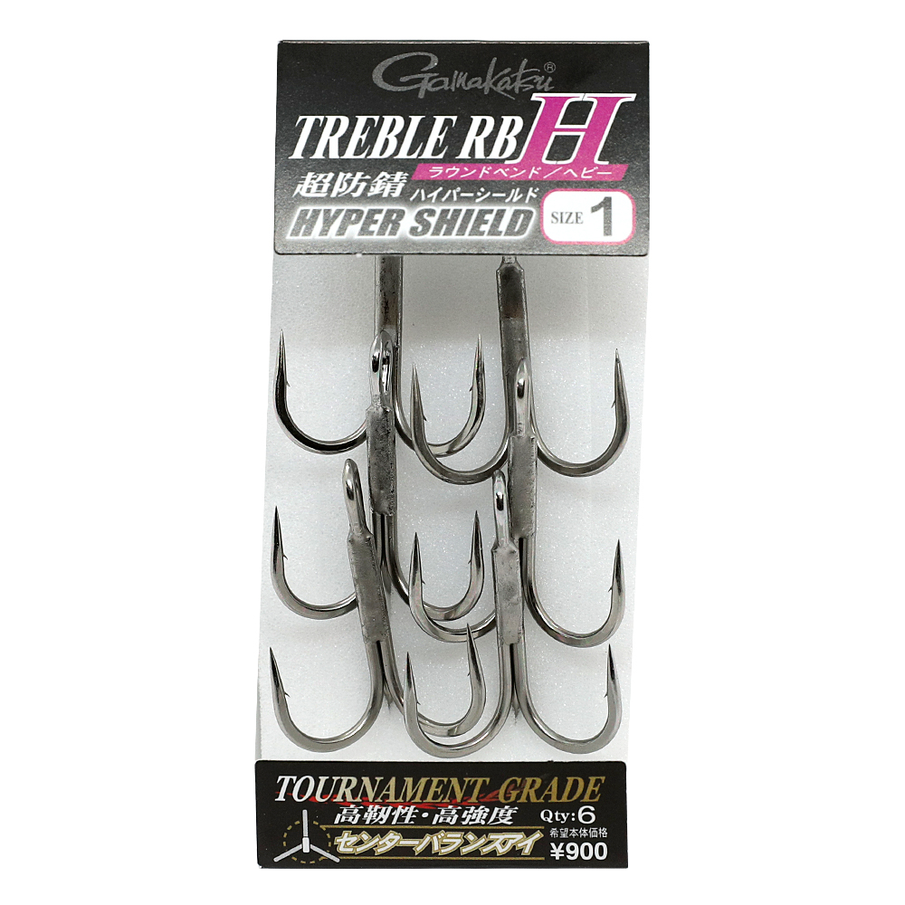 Тройник Gamakatsu Treble RB-H №4 6pcs фото 4