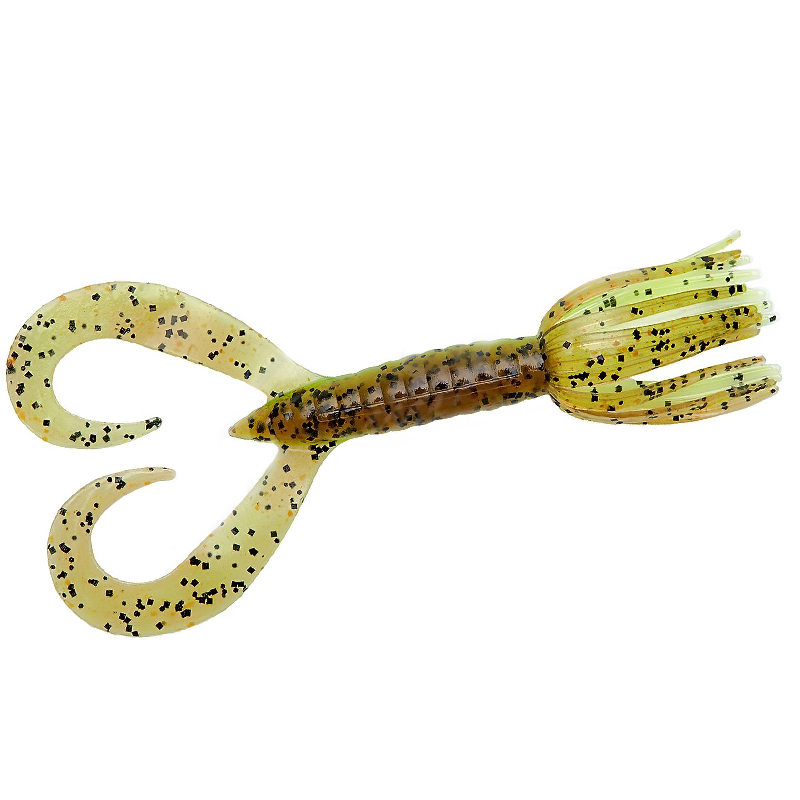 Силікон Keitech Little Spider 3" #401 Greenpumpkin PP. Chart