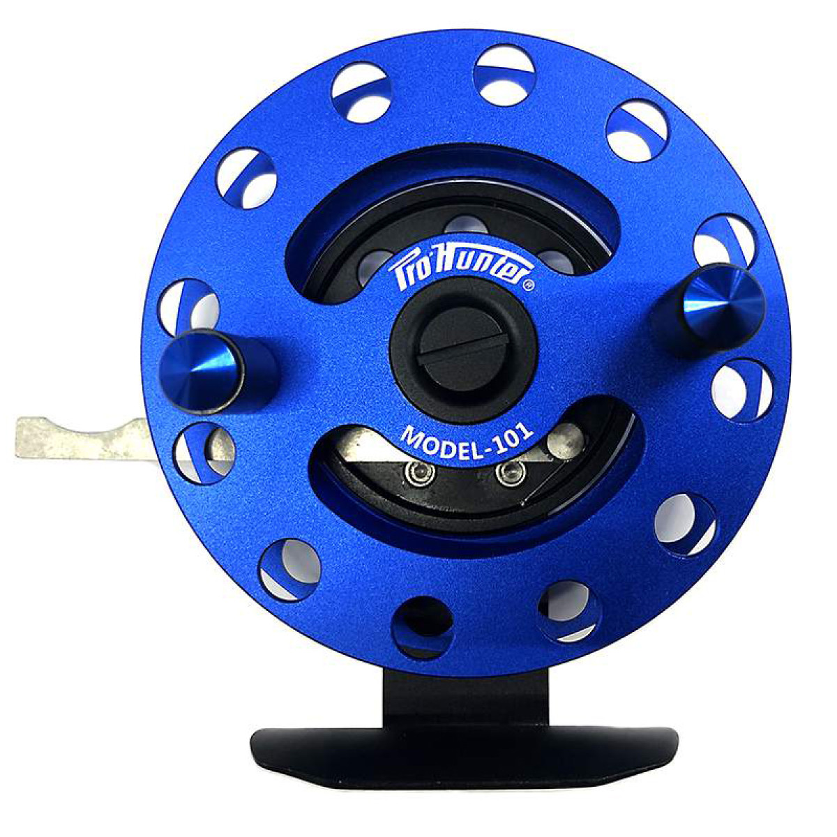 Котушка Pro-Hunter Ice Fishing Reel blue фото 2