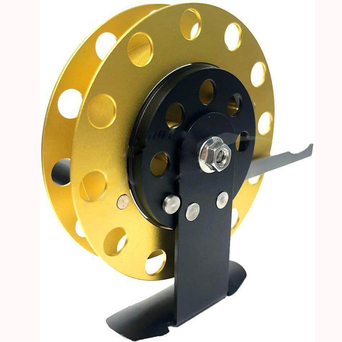 Котушка Pro-Hunter Ice Fishing Reel gold фото 3