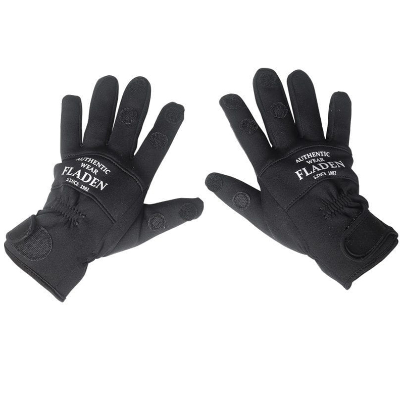 Перчатки Fladen Neoprene Gloves Black XXL Split Finger