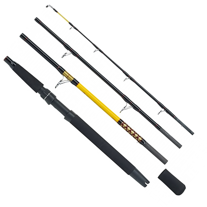 Спиннинг WFT Never Crack Fjordspin Travel 4pcs 2.10m 300-1000gr