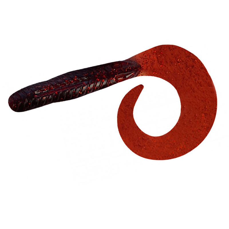 Силікон Fishing Drugs Snake Twist 2.5" #10 Cola (8 шт.)