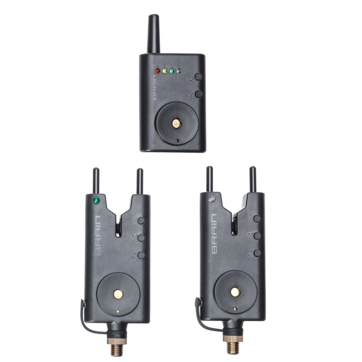 Набор сигнализаторов Brain Wireless Bite Alarm B-1 3+1 фото 2