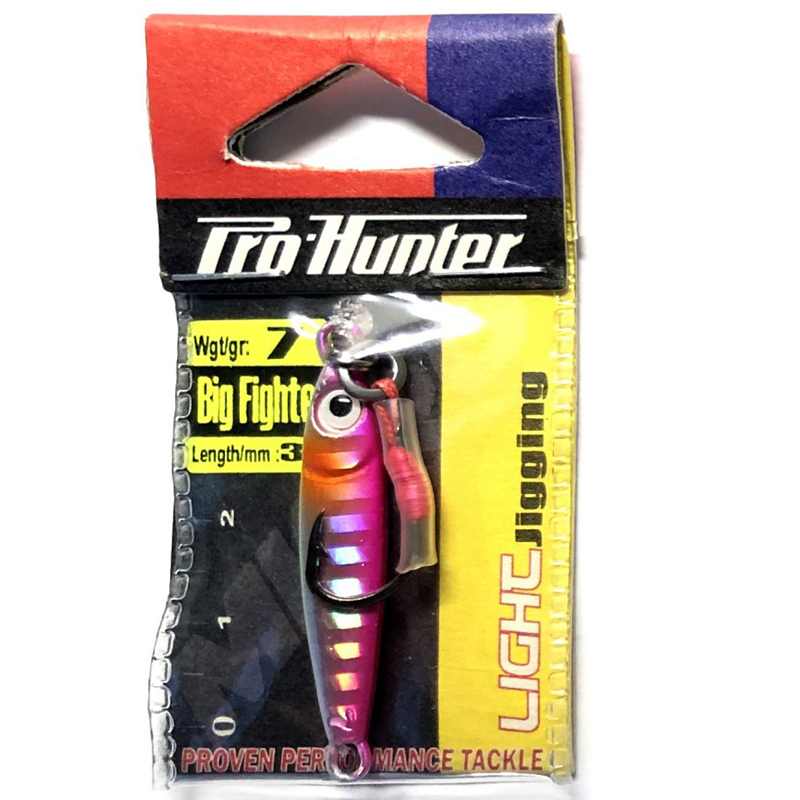 Пількер Pro-Hunter Big Fighter w/single assist hook 7g #02 фото 2