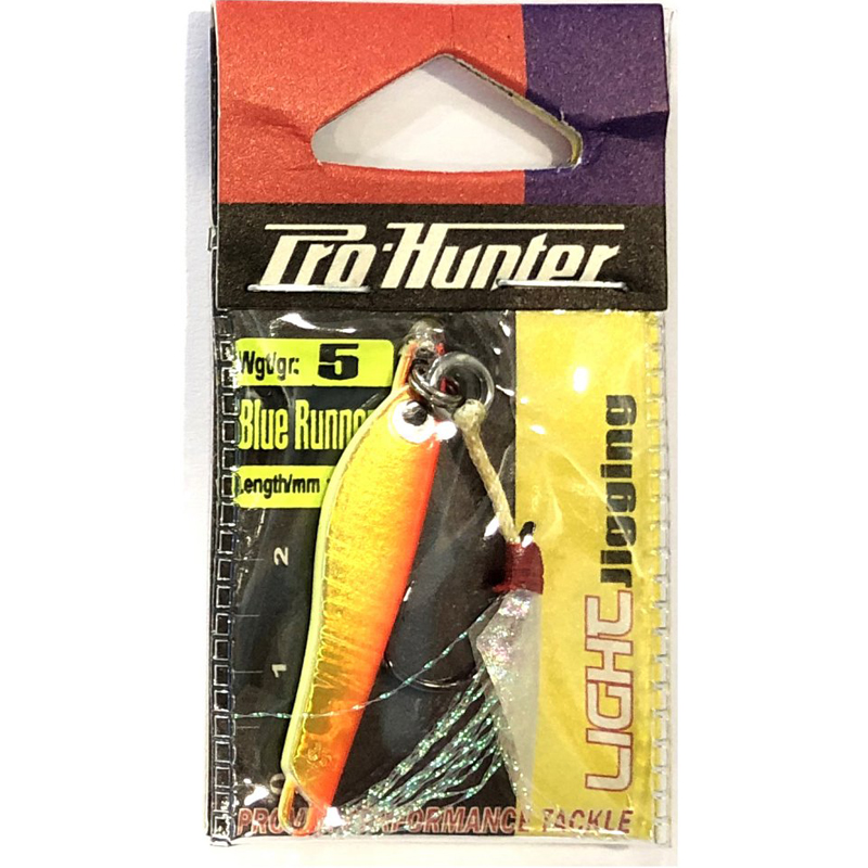 Пількер Pro-Hunter Blue Runer  w/single assist hook 5g #02 фото 3
