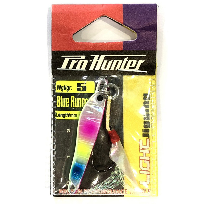 Пількер Pro-Hunter Blue Runer  w/single assist hook 5g #06 фото 3